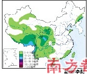 今日全国降水量预报图