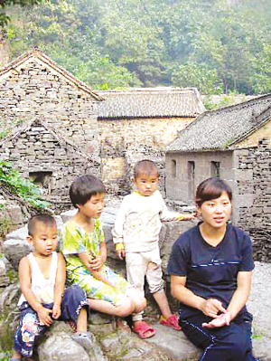 最美深山女教师下课