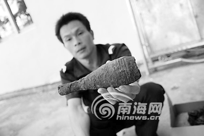 琼海一农民拾来炸弹当宝贝珍藏20天[图]