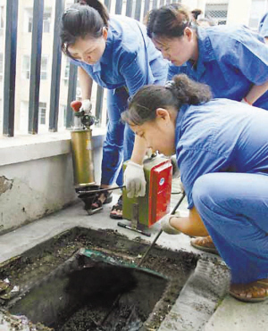 徐州下水道四班感谢胡锦涛同志的殷切关怀