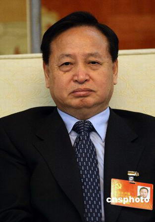 俞正声兼任上海市委书记罗清泉任湖北省委书记