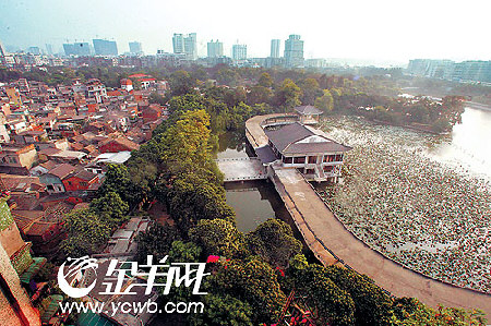 泮塘五约并入荔湾湖公园