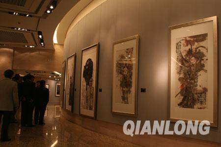 世纪初艺术--海峡两岸绘画联展今天开幕