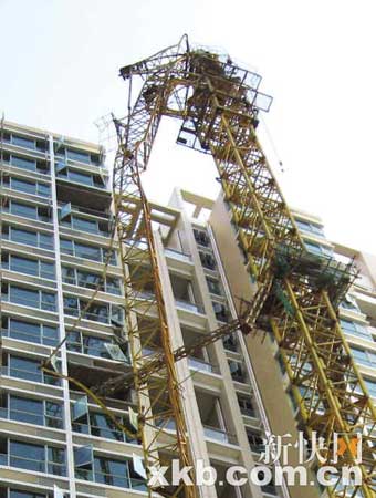 深圳塔吊事故工地运走尸体被指逃避责任