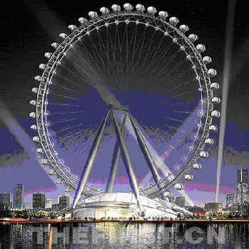 全球最高摩天轮今日在京动工(图)