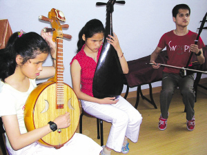 后续报道:苏州三胞胎盲童青岛考高中过面试关