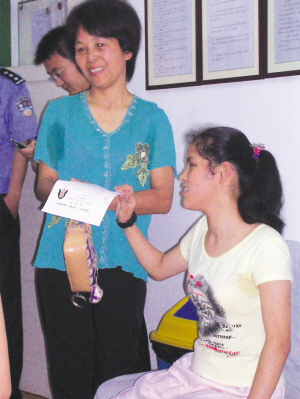 后续报道:苏州三胞胎盲童青岛考高中过面试关