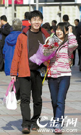 大学生恋爱花销该由谁埋单?