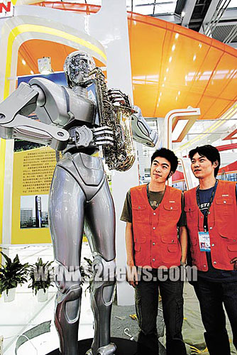 酷!深圳高交会上的最新高科技产品(图)