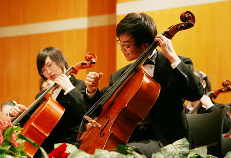 图文:大提琴演奏