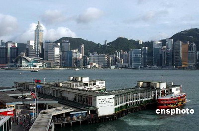 组图：香港回归十年发展突飞猛进