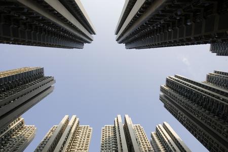 图文:香港荃湾的住宅区