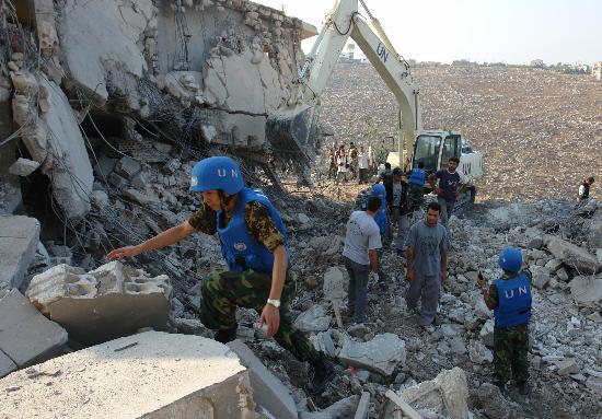 图文:中国维和部队在黎巴嫩(4)