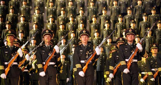 图文:庆祝中国人民解放军建军80周年大型文艺