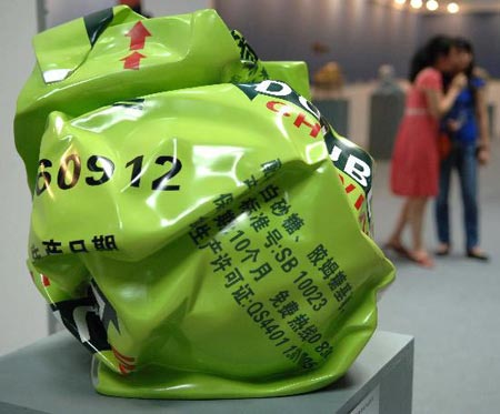 组图:首届中国职业雕塑家联展在成都开幕