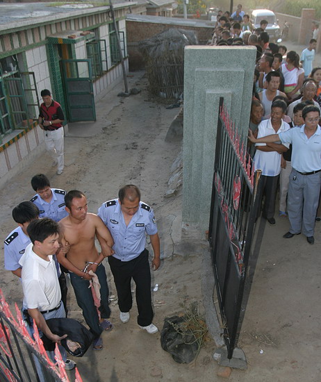 图文:公主岭市公安局3破获绑架杀害小女生案