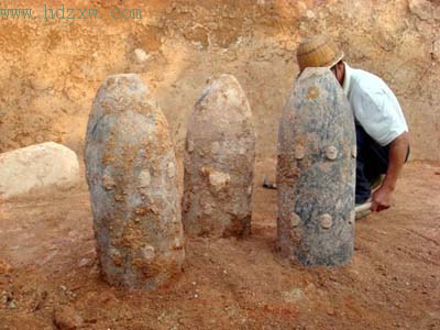 福建挖出一百年前巨大德国古炮弹(组图)