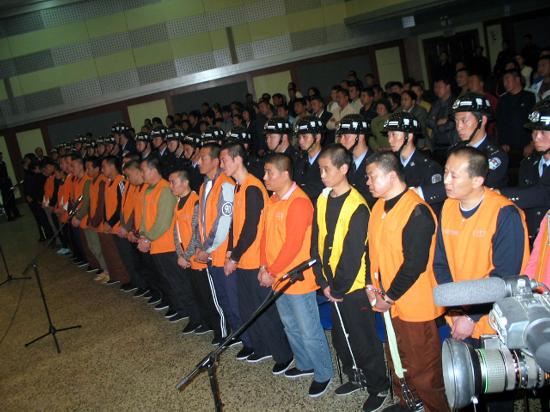 图文吉林省徐凤山家族涉黑团伙案一审判决23人被宣判2