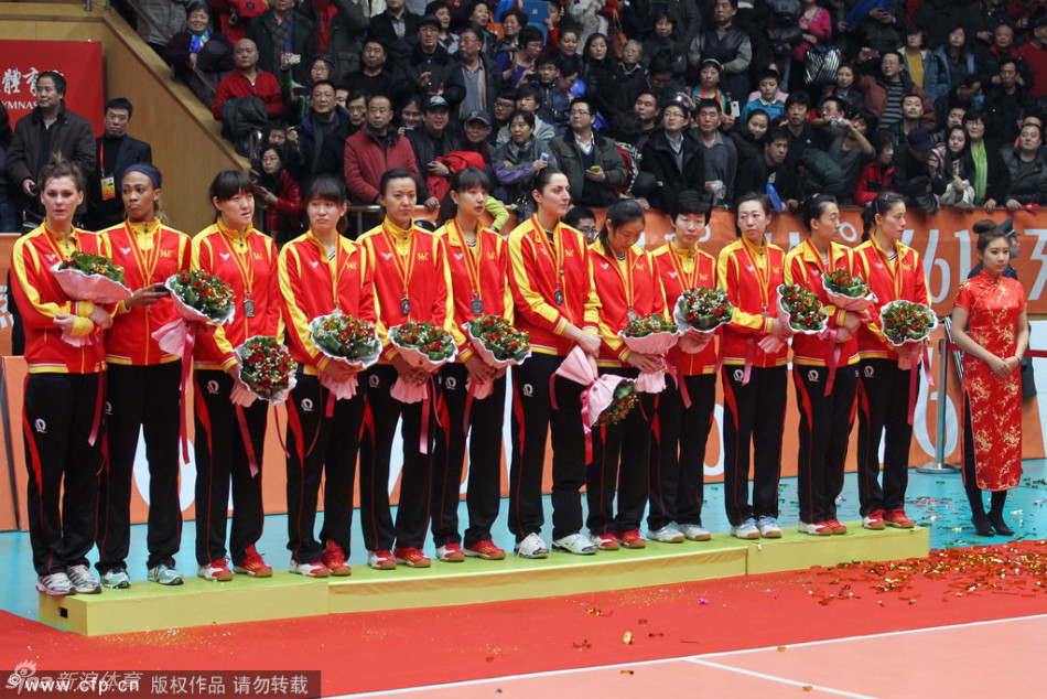 <em>天津女排</em>击败<em>恒大</em>夺联赛第九冠_体育频道微博