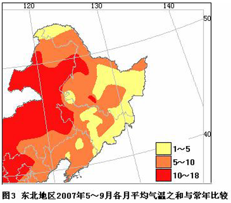 今年东北作物生长季气温偏高 热量条件为偏好