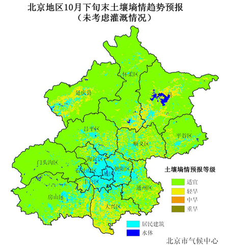 北京地区近期墒情分析及未来趋势预报_天气预