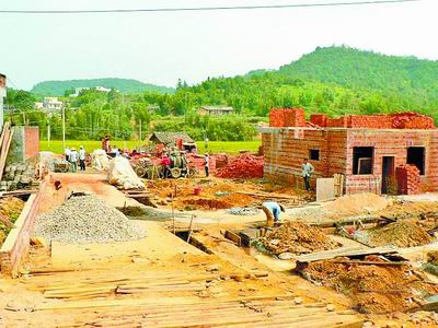 村民被强拆的房屋是安徽省新农村建设示范点