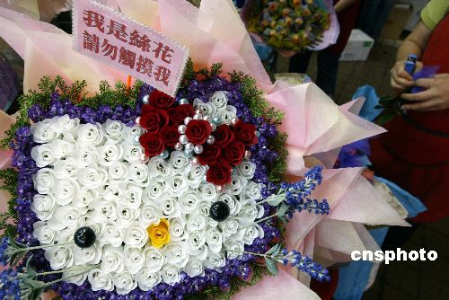 组图:香港花店的hello