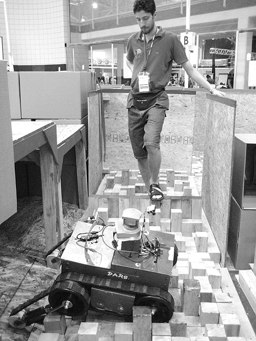 城市搜救成机器人赛热门项目中国参赛队初次接