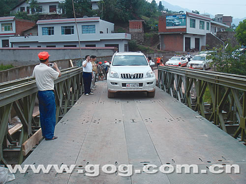 【图文】遵义战备钢桥保畅