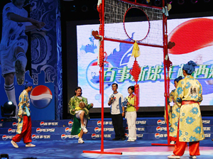 临淄蹴鞠欲搭奥运快车