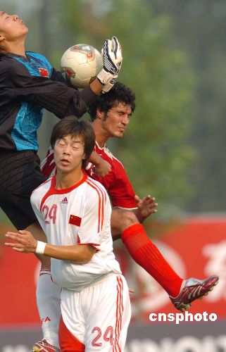 图:2007潍坊杯闭幕 中国青年队获亚军