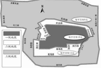 土地使用税每平方米最高涨10元 郑州市区土地