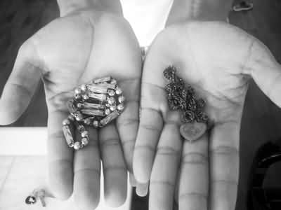 淘米水一洗,银链变黑了