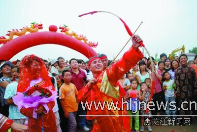 【组图】满族民俗婚礼