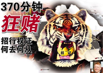 370分钟狂赌招行权证何去何从