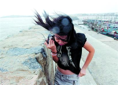 图文:超级台风圣帕登陆福建