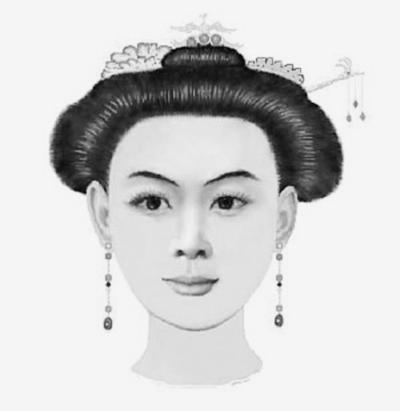 依据头骨照片专家复原香妃容貌