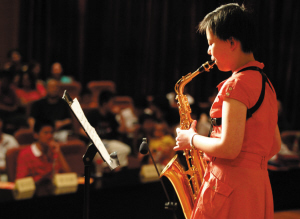 气管炎吹到后来吹成了金奖得主家长叫小孩学乐