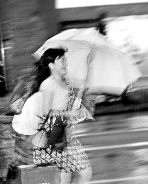 台风菲特登陆日本造成2人死亡76人受伤(图)