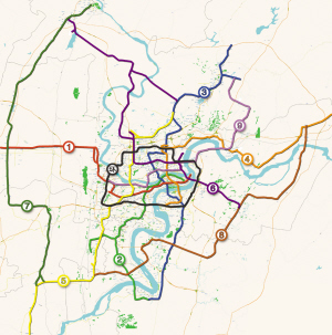 主城轨道交通270个站点公布