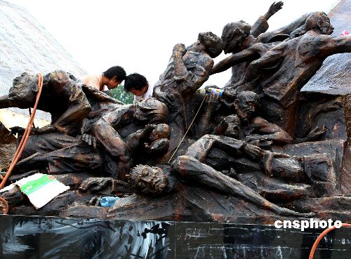 抚顺平顶山惨案纪念馆即将竣工_新闻中心_新浪网