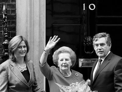 撒切尔夫人突访唐宁街10号
