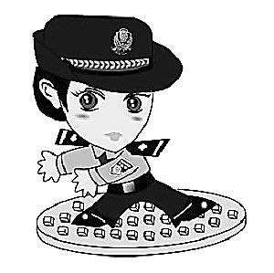 虚拟警察警警察察20日亮相网络世界