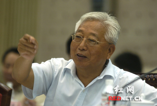 湖南向全国政协调研组汇报文化遗产保护情况(