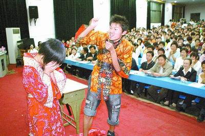 中学生自编 课本剧 现代台词 大话 《孔雀东南飞