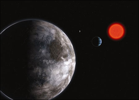 20光年外发现第2个 地球 人类无法到达(图)
