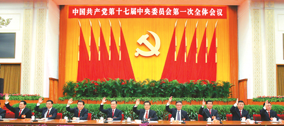 十七大人口政策_迎接十七大代表