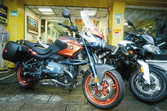 台重型摩托车 发烧 一周营业额抵去年一年(图)