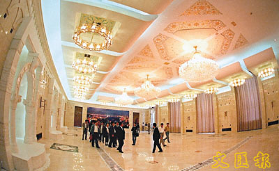 揭秘人民大会堂香港厅:设计到施工修改22次(图