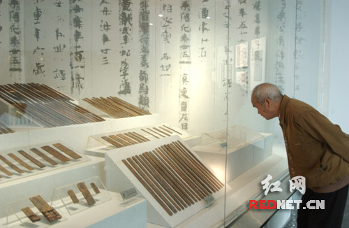 长沙简牍博物馆今日开放 为国家重点博物馆(图
